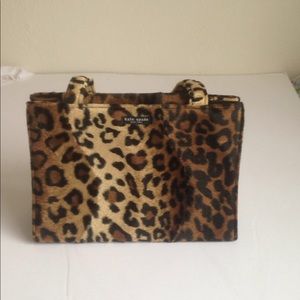 Kate spade animal print purse bag